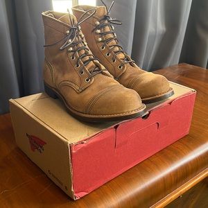 Red Wing Iron Ranger Hawthorne Muleskinner Sz. 8.5 used w/ box